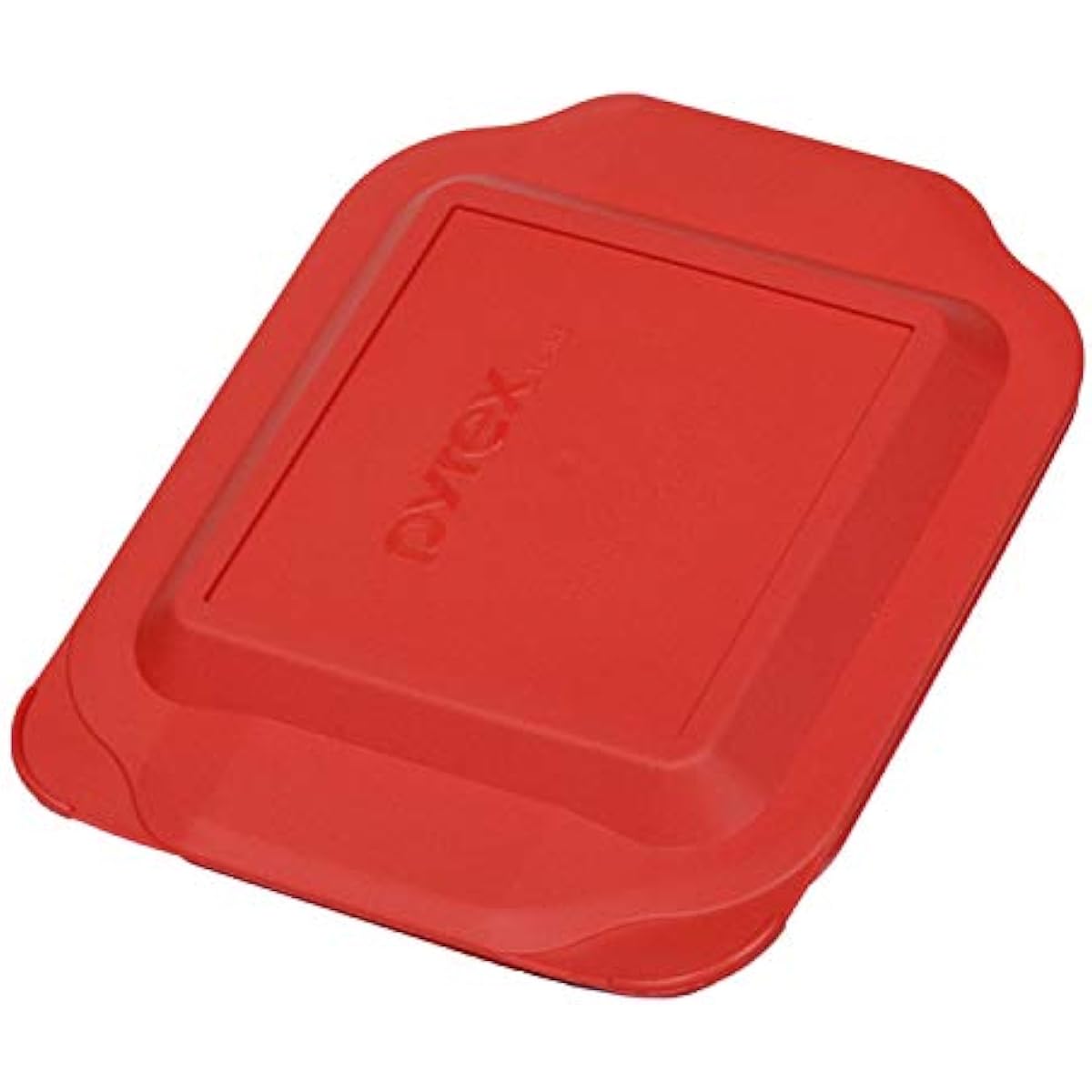 Pyrex 222 2qt Glass Baking Dishes & 222-PC Red Food Storage Replacement Lids (4-Pack) - Made in USA