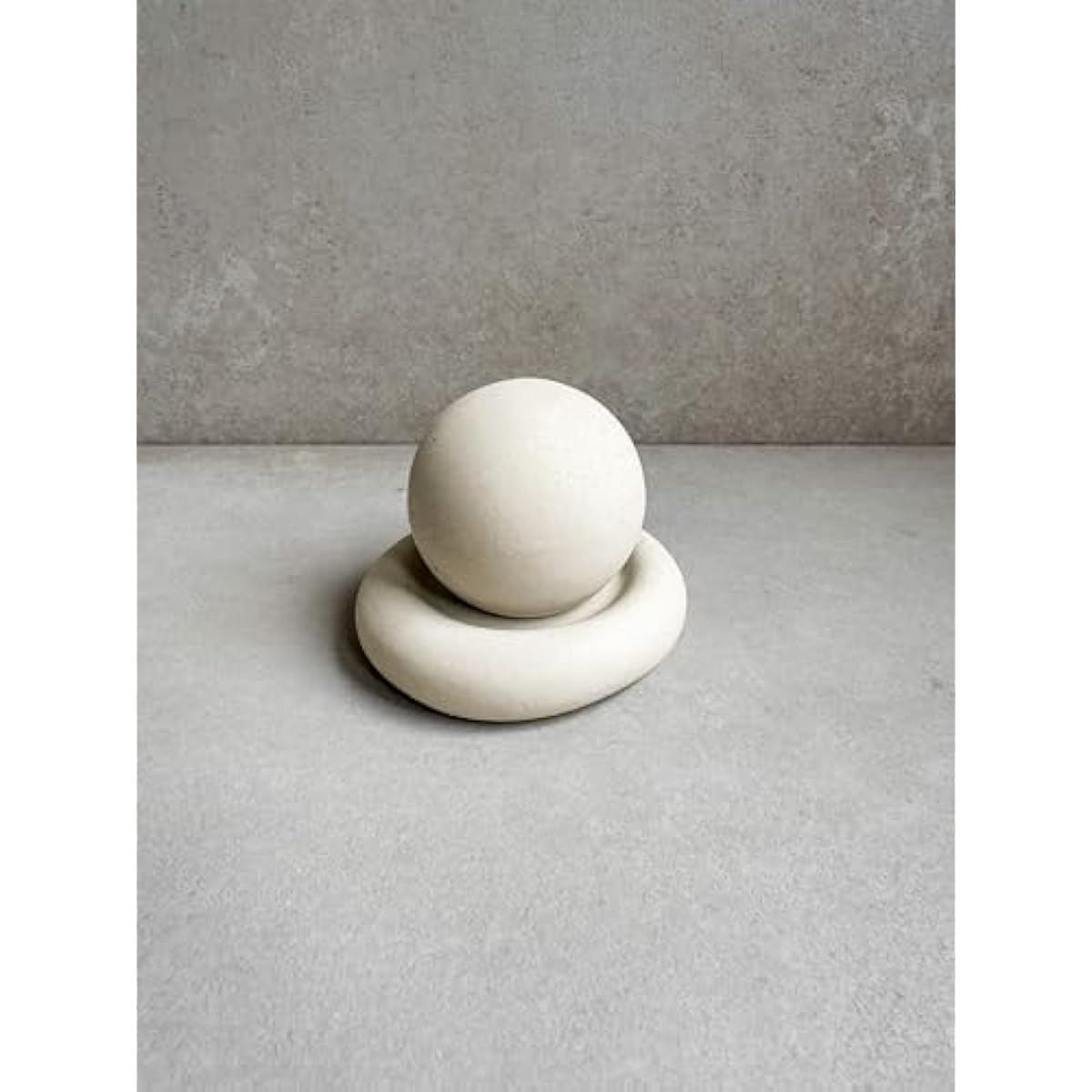 Concrete Essential Oil Diffuser, Aromatherapy Sphere, Passive Dome Diffuser, Cement Decor, Fragrance Air Freshener, Cement Diffuser Stone, Ball Ornament, Non-Electric Diffusing Stone