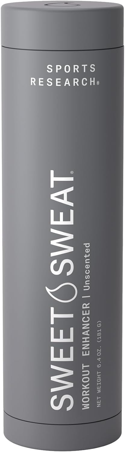 Sports Research Sweet Sweat Workout Enhancer Gel to Maximize Your Exercise & Sweat Faster - 6.4oz Stick