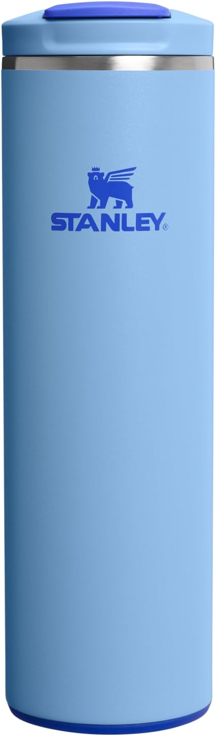 Stanley AeroLight Transit Bottle 20 oz | Locking Drink Through Lid | Leak Resistant Water Bottle or Coffee Travel Mug | Lightweight Insulated Stainless Steel | BPA-Free | Twilight