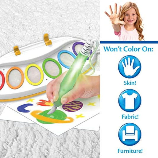 Crayola Color Wonder Magic Light Brush, Mess Free Painting Station for Kids, Easter Basket Essential & Stuffer, Easter Gift for Kids, Toddler Activity Toy, Ages 3+