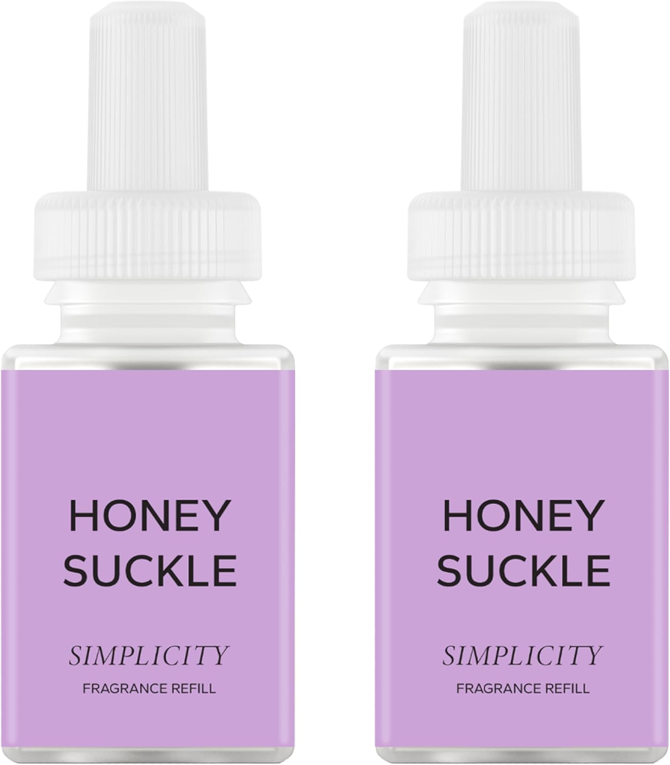 Pura & Simplicity Home Scent Refill - Smart Air Diffuser - Up to 120-Hours of Luxury Fragrance per Refill - Home Essential - Clean & Safe Diffuser Fragrance - 2 Pack, Vanilla