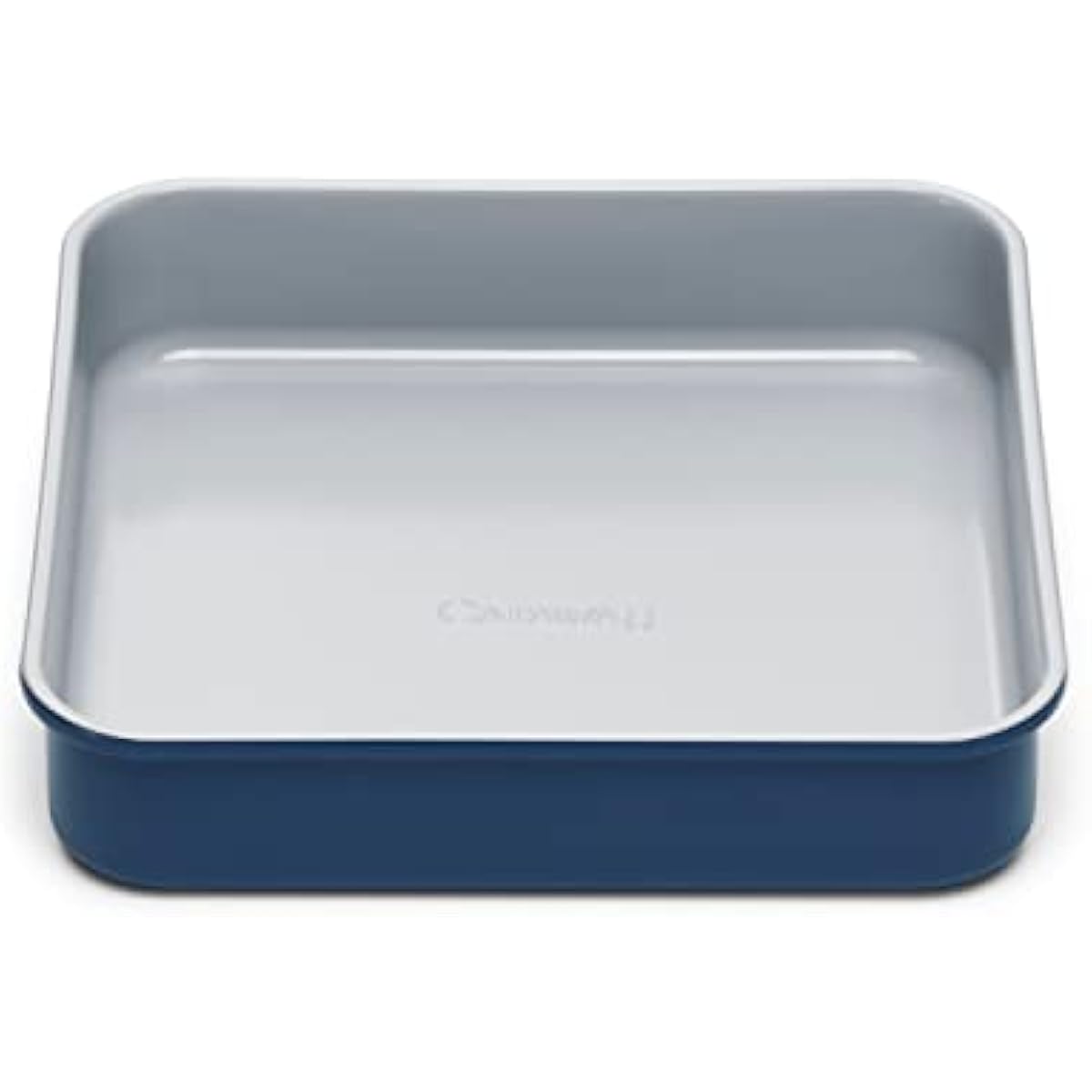 Caraway Non-Stick Ceramic 9” Square Pan - Naturally Slick Ceramic Coating - Non-Toxic, PTFE & PFOA Free - Perfect for Brownies, Lemon Bars, Cakes, & More - Navy