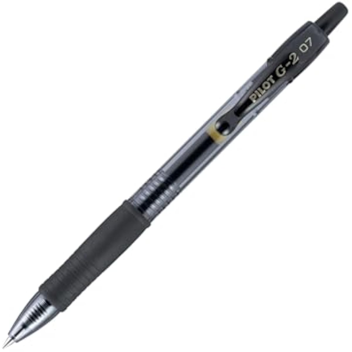 Pilot G2 Premium Gel Roller Pens 0.7, Fine Point Smooth Writing Pens Black, Pack of 12
