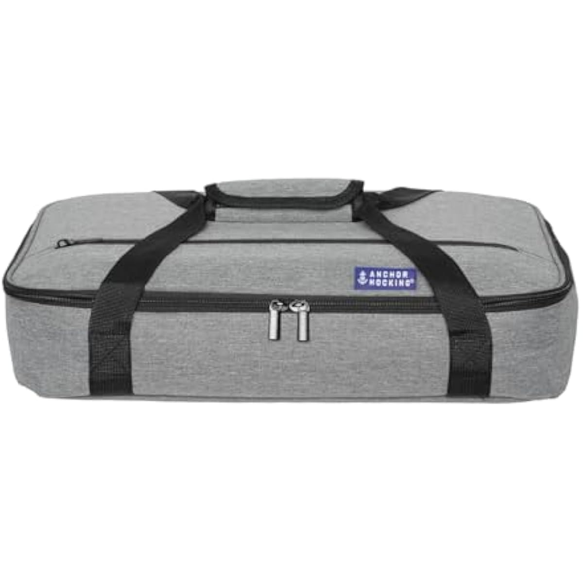 Anchor Hocking 3 Quart Glass Baking Dish with Lid, Insulated Carrier & Hot/Cold Pack
