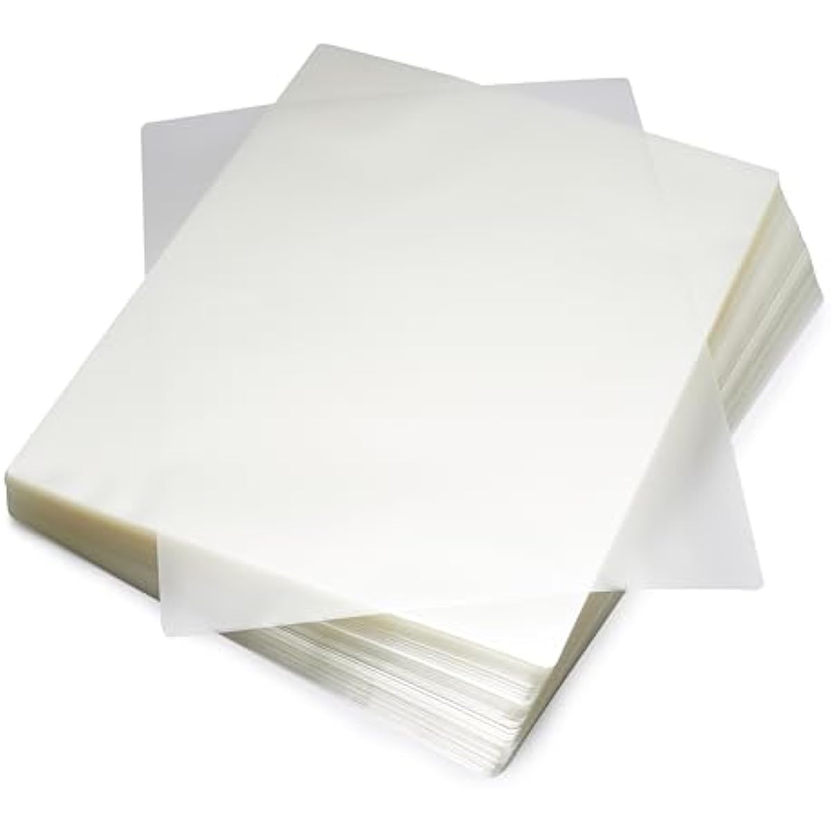 Amazon Basics Clear Thermal Laminating Plastic Paper Laminator Sheets, 9 x 11.5-Inch, 200-Pack, 2.8mil
