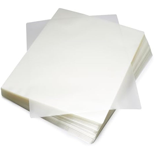 Amazon Basics Clear Thermal Laminating Plastic Paper Laminator Sheets, 9 x 11.5-Inch, 200-Pack, 2.8mil