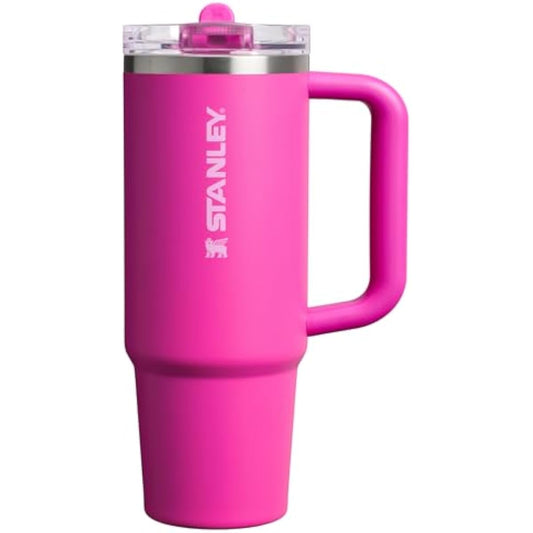 STANLEY Quencher ProTour Flip Straw Tumbler with Leakproof Lid | Built-In Straw & Handle | Cupholder Compatible for Travel | Insulated Stainless Steel Cup | BPA-Free