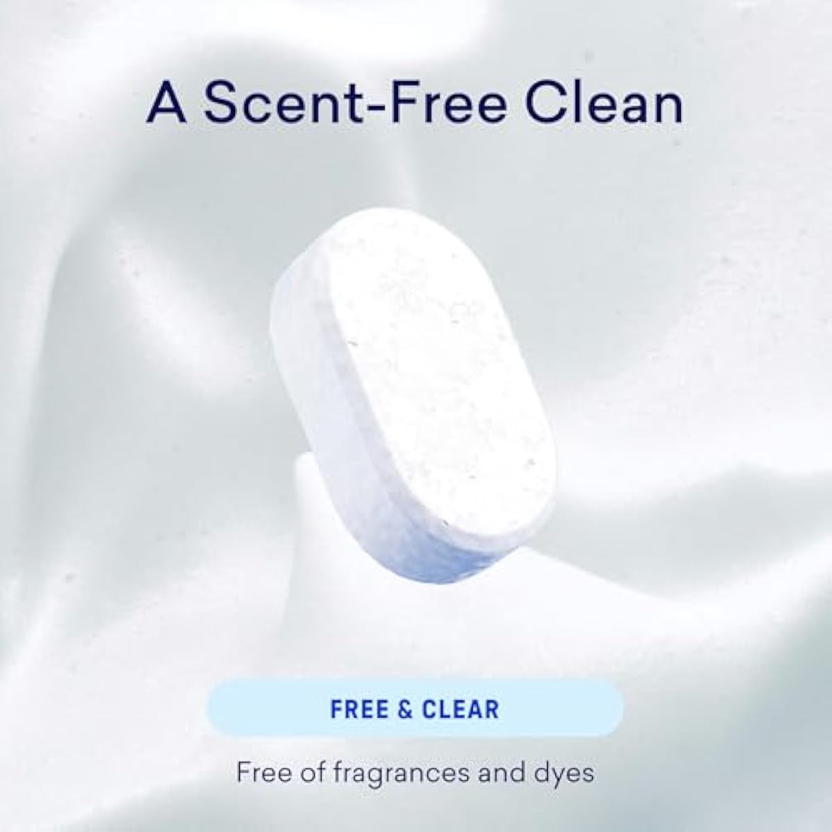 BLUELAND 100% Plastic-Free Dishwasher Detergent Tablets, 60 Count, Free & Clear, Eco-Friendly Dishwashing Pods, Natural, USDA Certified biobased