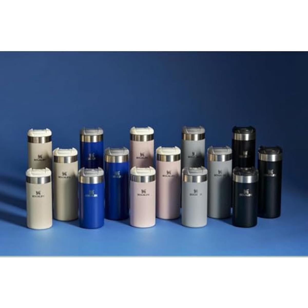 Stanley AeroLight Transit Bottle 20 oz | Locking Drink Through Lid | Leak Resistant Water Bottle or Coffee Travel Mug | Lightweight Insulated Stainless Steel | BPA-Free | Twilight