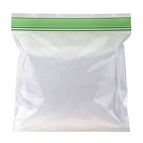 Amazon Basics Resealable Double Zipper Sandwich Storage Bags for Food Storage, 300 Count (Previously Solimo)