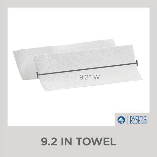 Pacific Blue Select Multifold Premium 2-Ply Paper Towels (Previously Branded Signature) by GP PRO (Georgia-Pacific), White, 21000, 125 Paper Towels Per Pack, 16 Packs Per Case