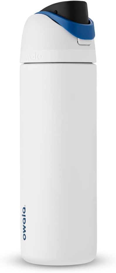 Owala Disney Princess FreeSip Insulated Stainless Steel Water Bottle with Straw for Sports and Travel, BPA-Free Sports Water Bottle, 24 oz, Rapunzel