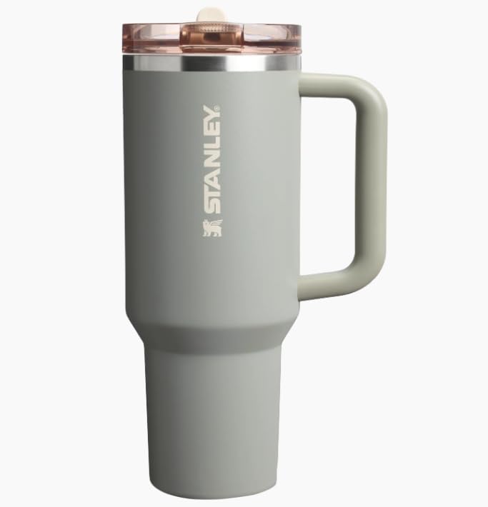 STANLEY Quencher ProTour Flip Straw Tumbler with Leakproof Lid | Built-In Straw & Handle | Cupholder Compatible for Travel | Insulated Stainless Steel Cup | BPA-Free