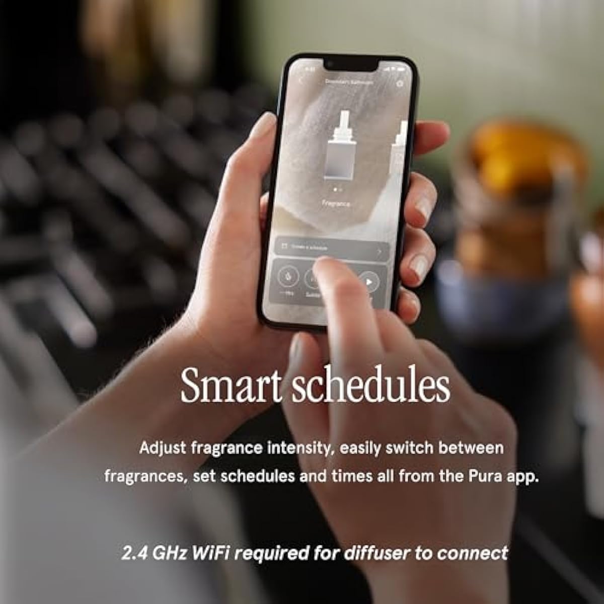 Pura & Simplicity Home Scent Refill - Smart Air Diffuser - Up to 120-Hours of Luxury Fragrance per Refill - Home Essential - Clean & Safe Diffuser Fragrance - 2 Pack, Vanilla