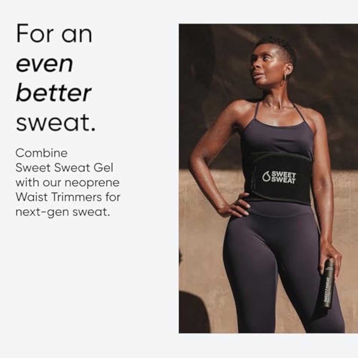 Sports Research Sweet Sweat Workout Enhancer Gel to Maximize Your Exercise & Sweat Faster - 6.4oz Stick