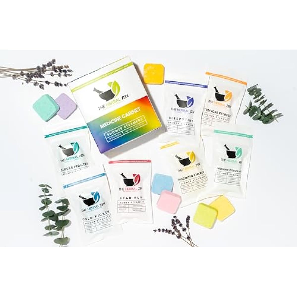 Shower Steamers Aromatherapy Tablets – Variety Pack - Shower Bombs Aromatherapy Made in USA – Valentines Day Gift for Her and Him – Natural Essential Oils – Adult Christmas Stocking Stuffers (14 pack)