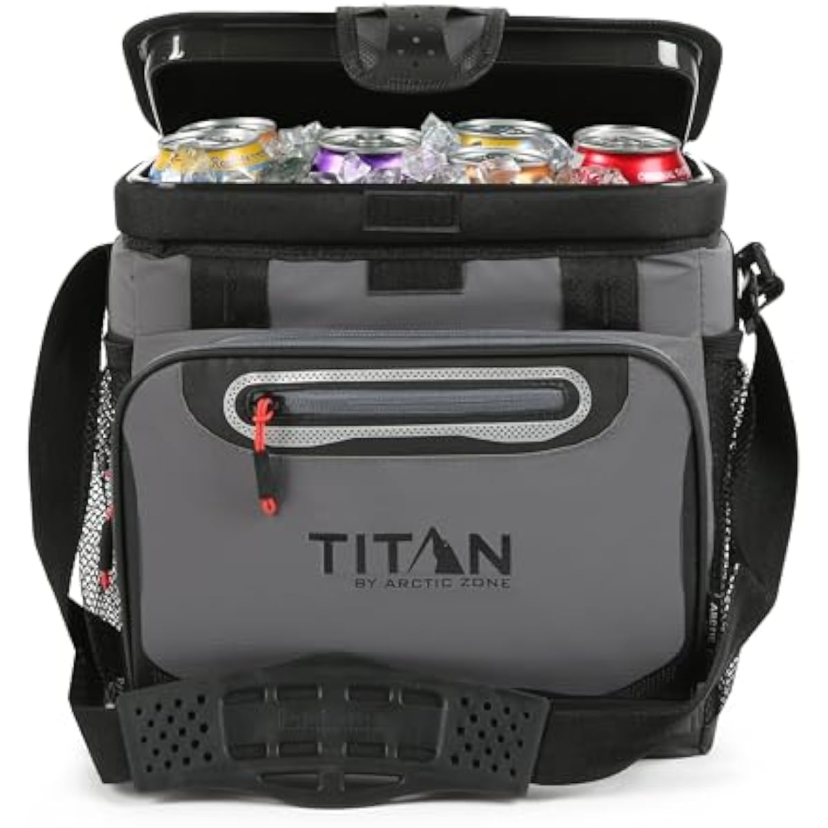 Titan by Arctic Zone Deep Freeze Cooler - Zipperless Hardbody Cooler - Deep Freeze Insulation, HardBody Liner, and SmartShelf