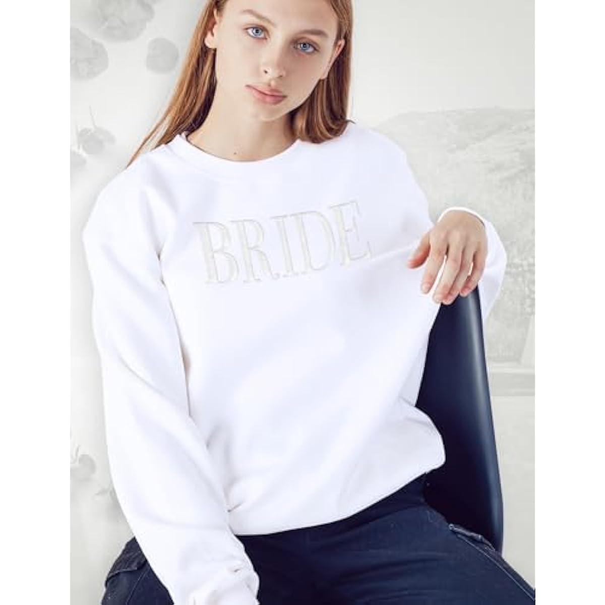 Bride Sweatshirt - Engagement Gift - Bride Sweatshirts For Women - Bride Crewneck Sweatshirt - Wedding Gift