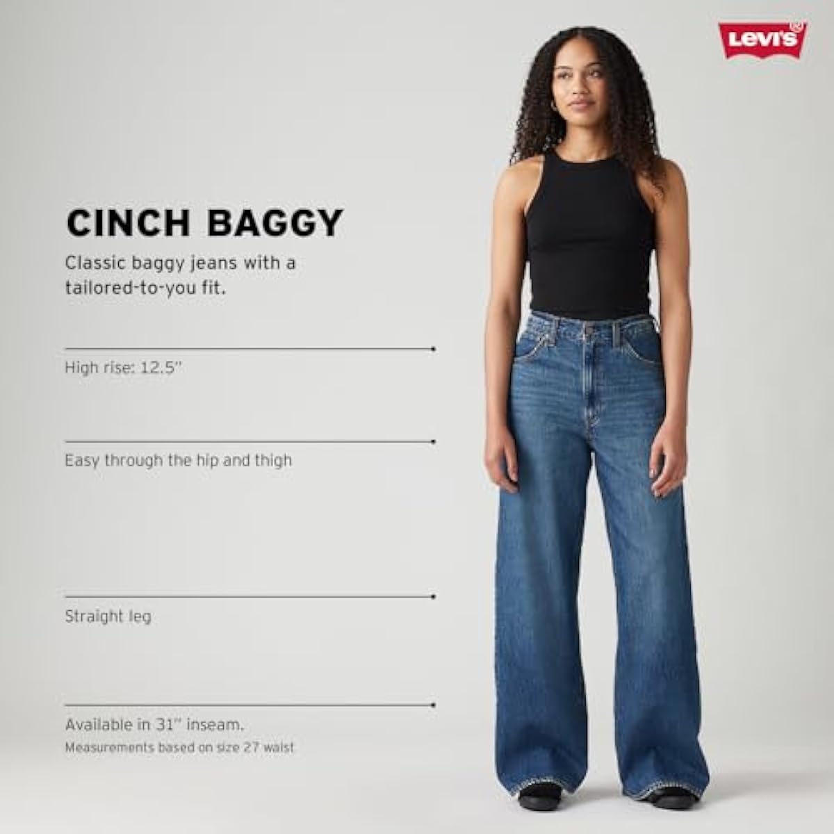 Levi's Women's Cinch Baggy Jeans