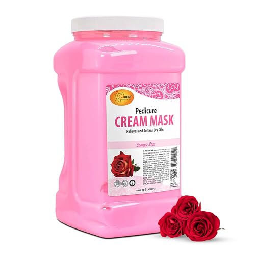 SPA REDI Professional Cream Mask – Spa-Grade Skin Hydration, Nourishment & Relaxation | Pro-Performance. Pure Peace of Mind. | Superior Client Satisfaction & GHS Safety 128 Oz