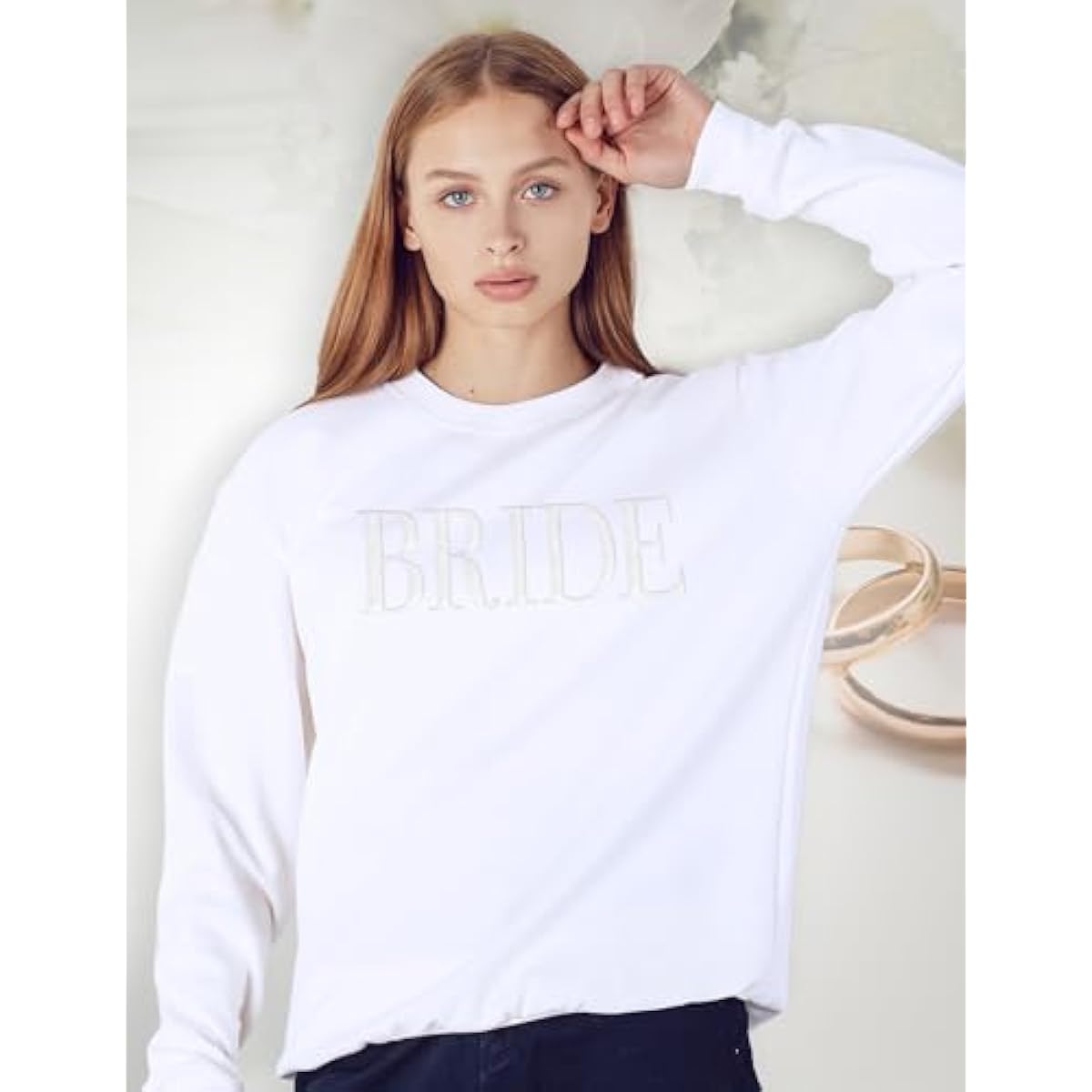 Bride Sweatshirt - Engagement Gift - Bride Sweatshirts For Women - Bride Crewneck Sweatshirt - Wedding Gift
