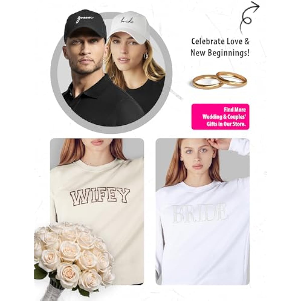 Bride Sweatshirt - Engagement Gift - Bride Sweatshirts For Women - Bride Crewneck Sweatshirt - Wedding Gift