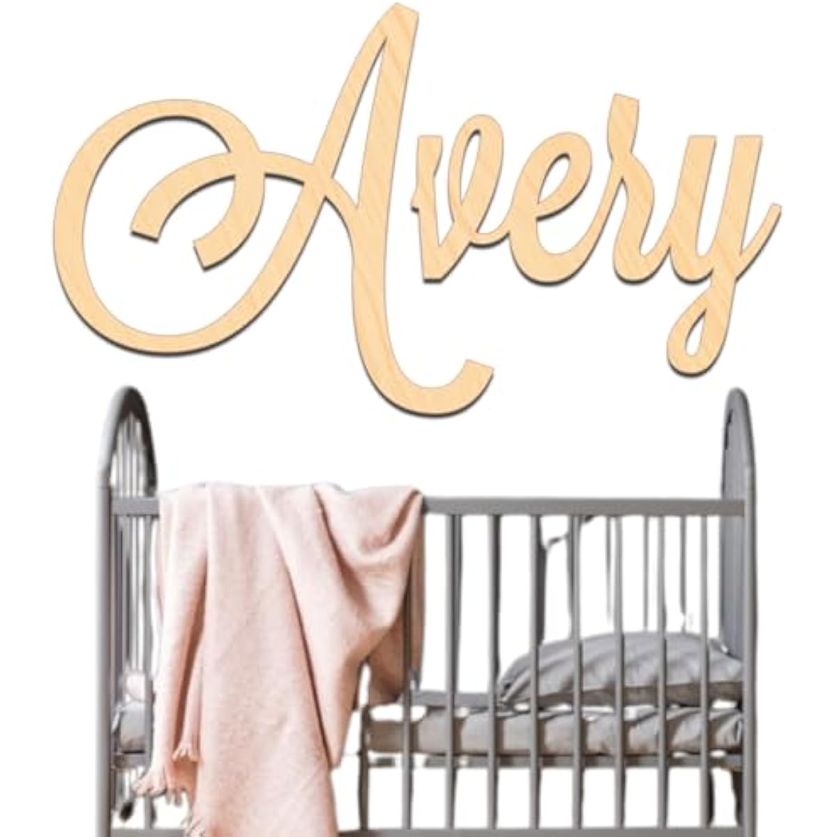 Personalized Custom Wood Name Sign, Nursery Name Sign, Family Name Signs, Choice of Size & Fonts!