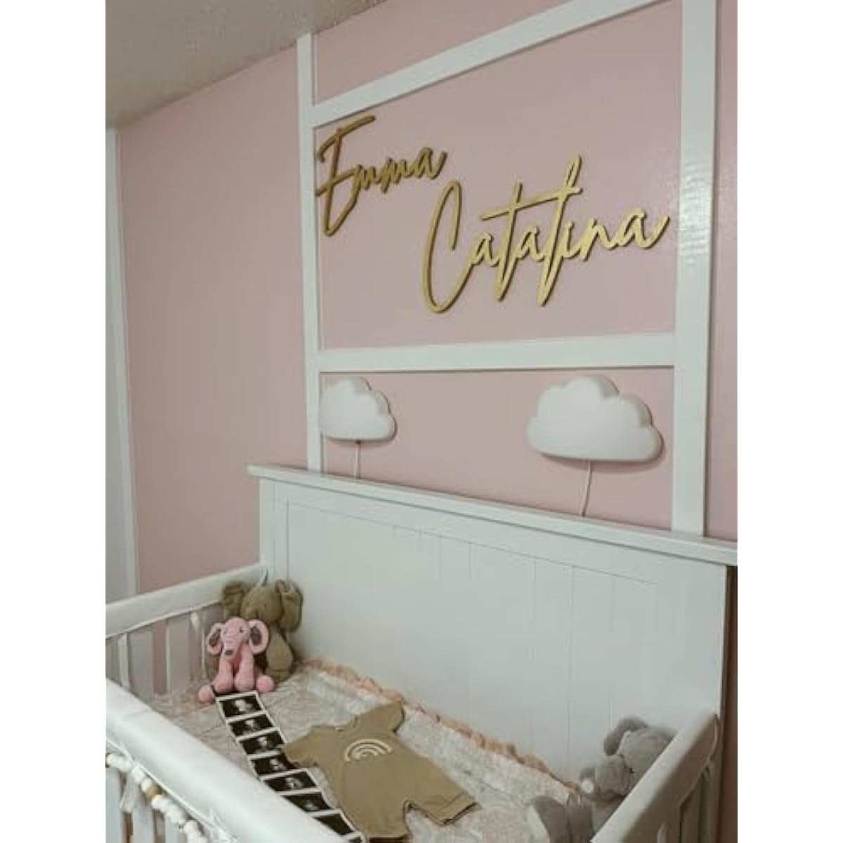 Personalized Custom Wood Name Sign, Nursery Name Sign, Family Name Signs, Choice of Size & Fonts!