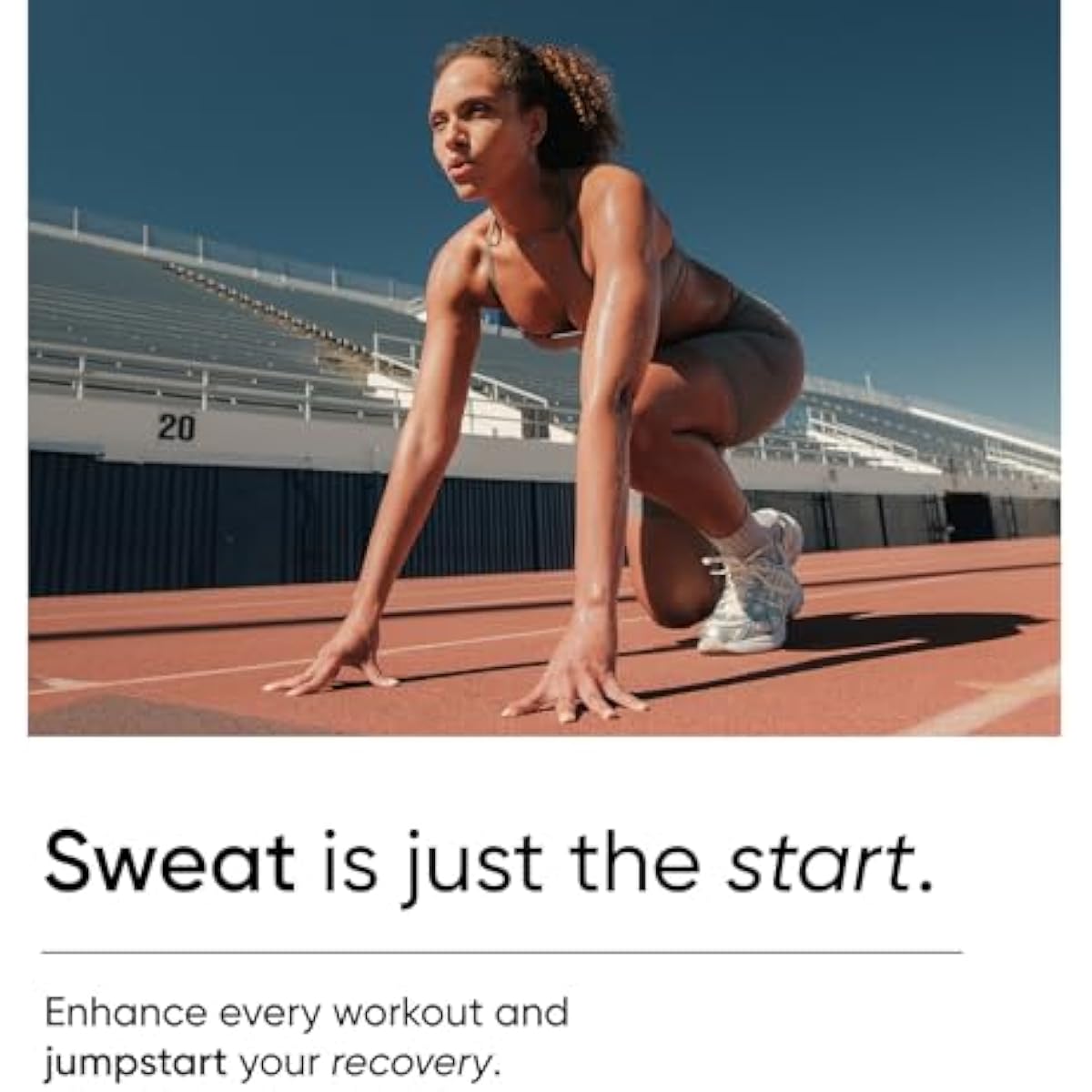 Sports Research Sweet Sweat Workout Enhancer Gel to Maximize Your Exercise & Sweat Faster - 6.4oz Stick