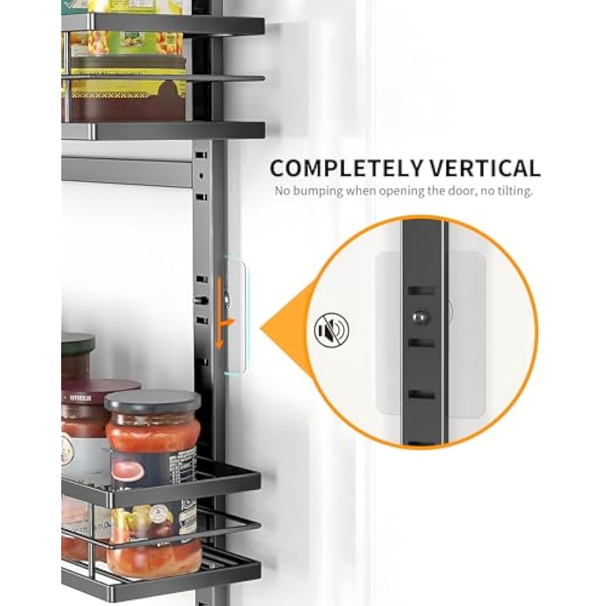 Moforoco 9-Tier Over The Door Pantry Organizer, Pantry Organization and Storage, Black Hanging Basket Wall Spice Rack Seasoning Shelves, Home & Kitchen Bedroom Bathroom House Essentials