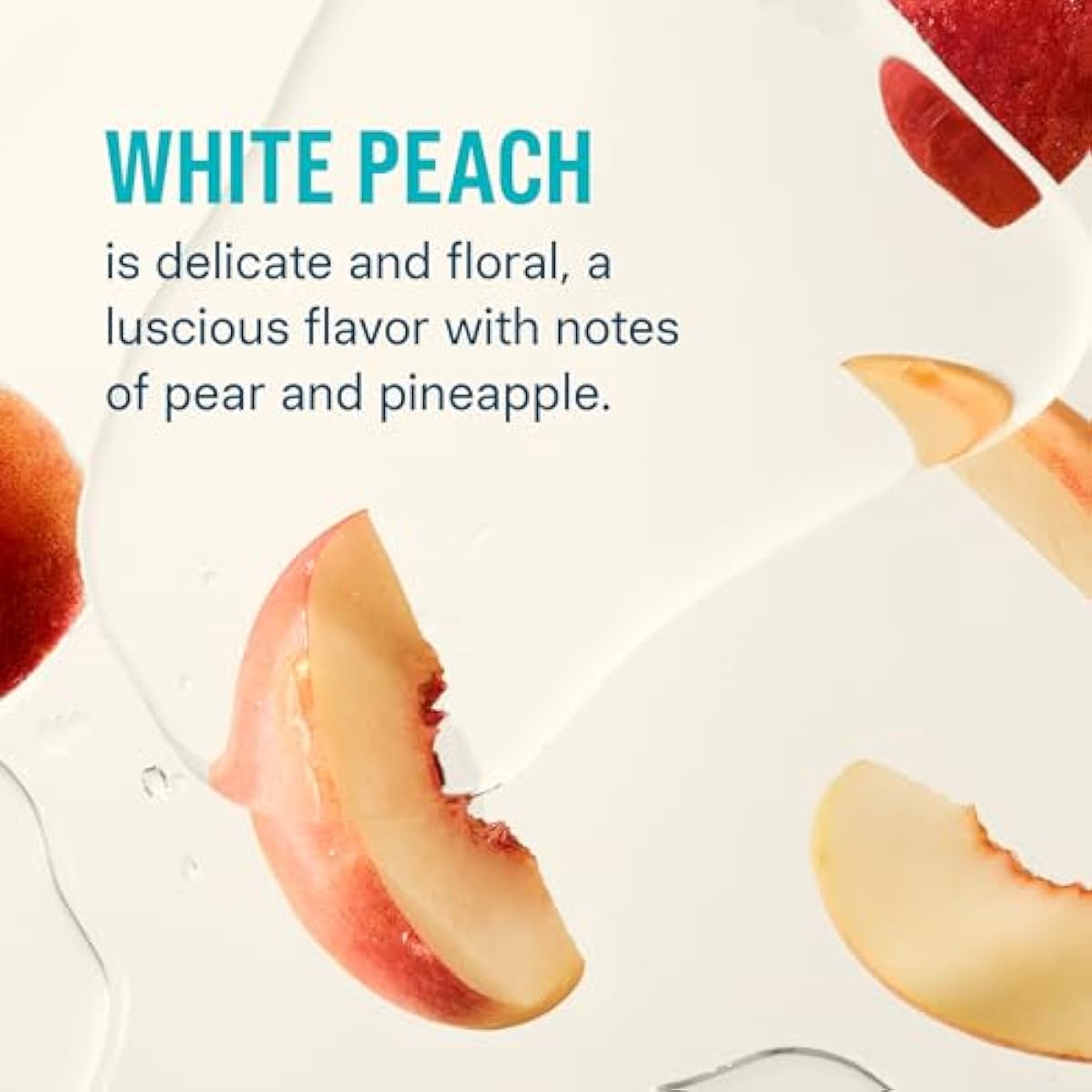 Liquid I.V.® Hydration Multiplier Sugar-Free - White Peach | Electrolyte Powder Drink Mix | 1 Pack (14 Servings)