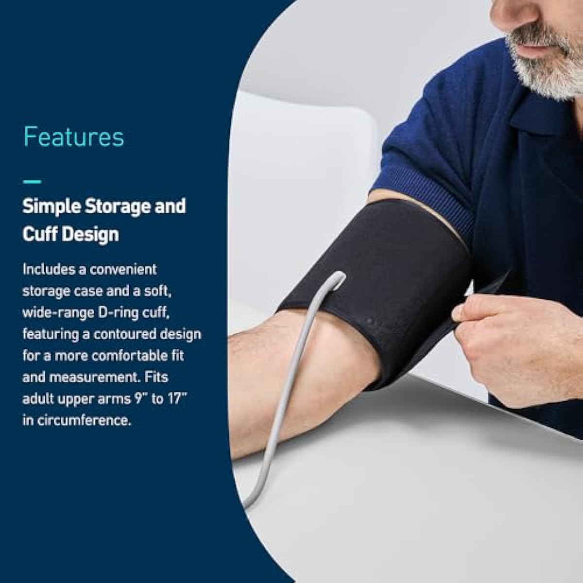 OMRON Bronze Blood Pressure Monitor for Home Use & Upper Arm Blood Pressure Cuff - #1 Doctor & Pharmacist Recommended Brand - Clinically Validated - Connect App