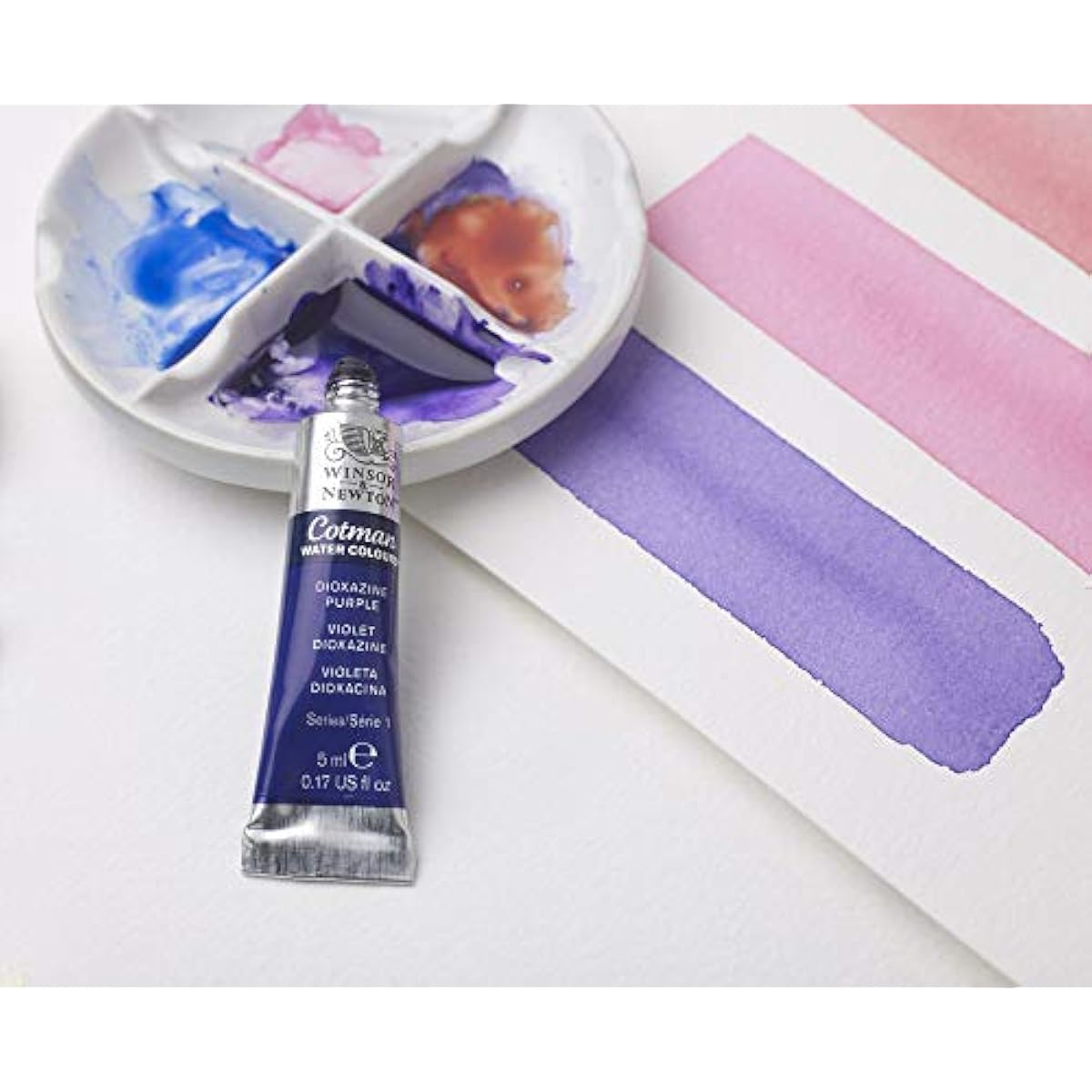 Winsor & Newton Cotman Watercolor Paint Set, 20 Colors, 5ml (0.17-oz) Tubes