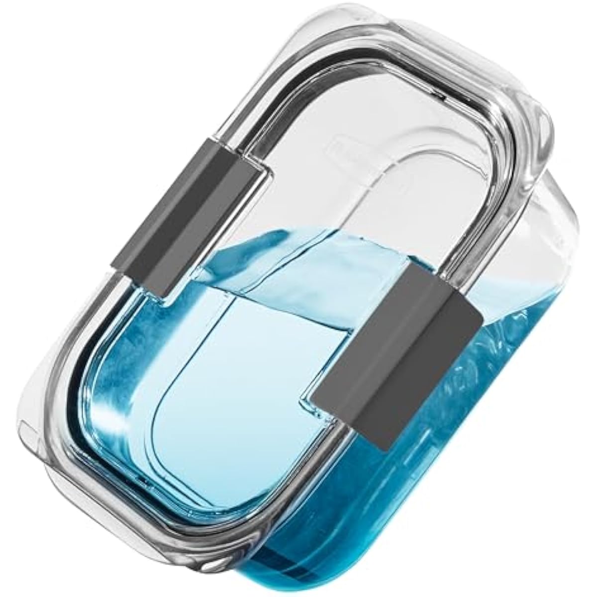 Rubbermaid Brilliance Tritan Plastic Food Storage Containers BPA Free Airtight Lids Ideal for Lunch Meal Prep & Leftovers Set of 5 (3.2 Cup)