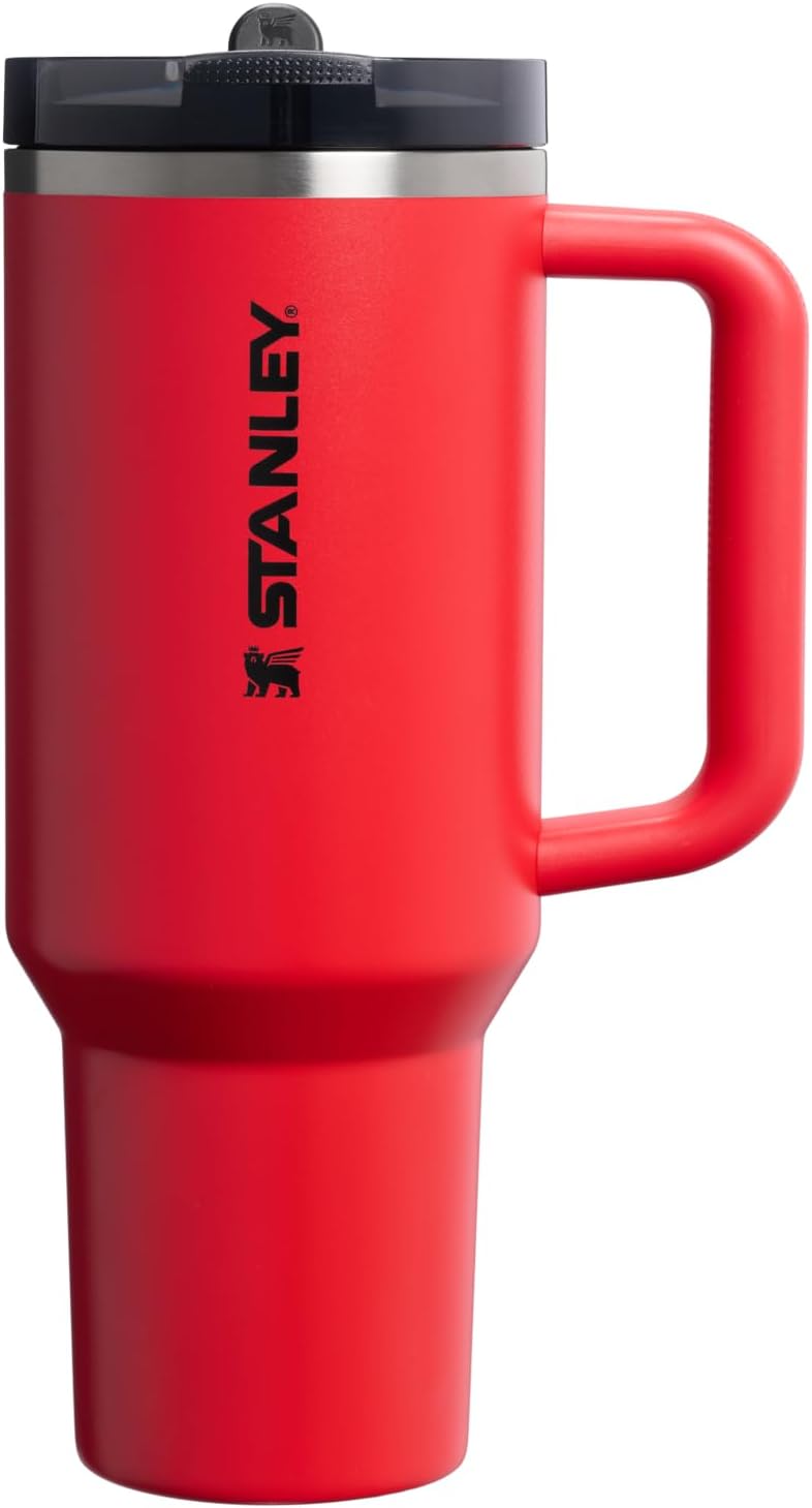 STANLEY Quencher ProTour Flip Straw Tumbler with Leakproof Lid | Built-In Straw & Handle | Cupholder Compatible for Travel | Insulated Stainless Steel Cup | BPA-Free