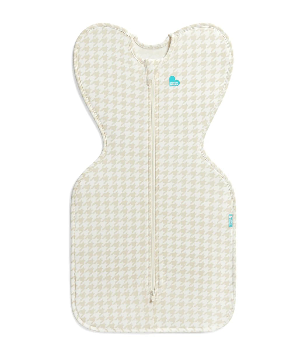 Love to Dream Swaddle UP, Baby Sleep Sack, Self-Soothing Swaddles for Newborns, Improves Sleep, Snug Fit Helps Calm Startle Reflex, New Born Essentials for Baby, Small 8-13lbs, Gray