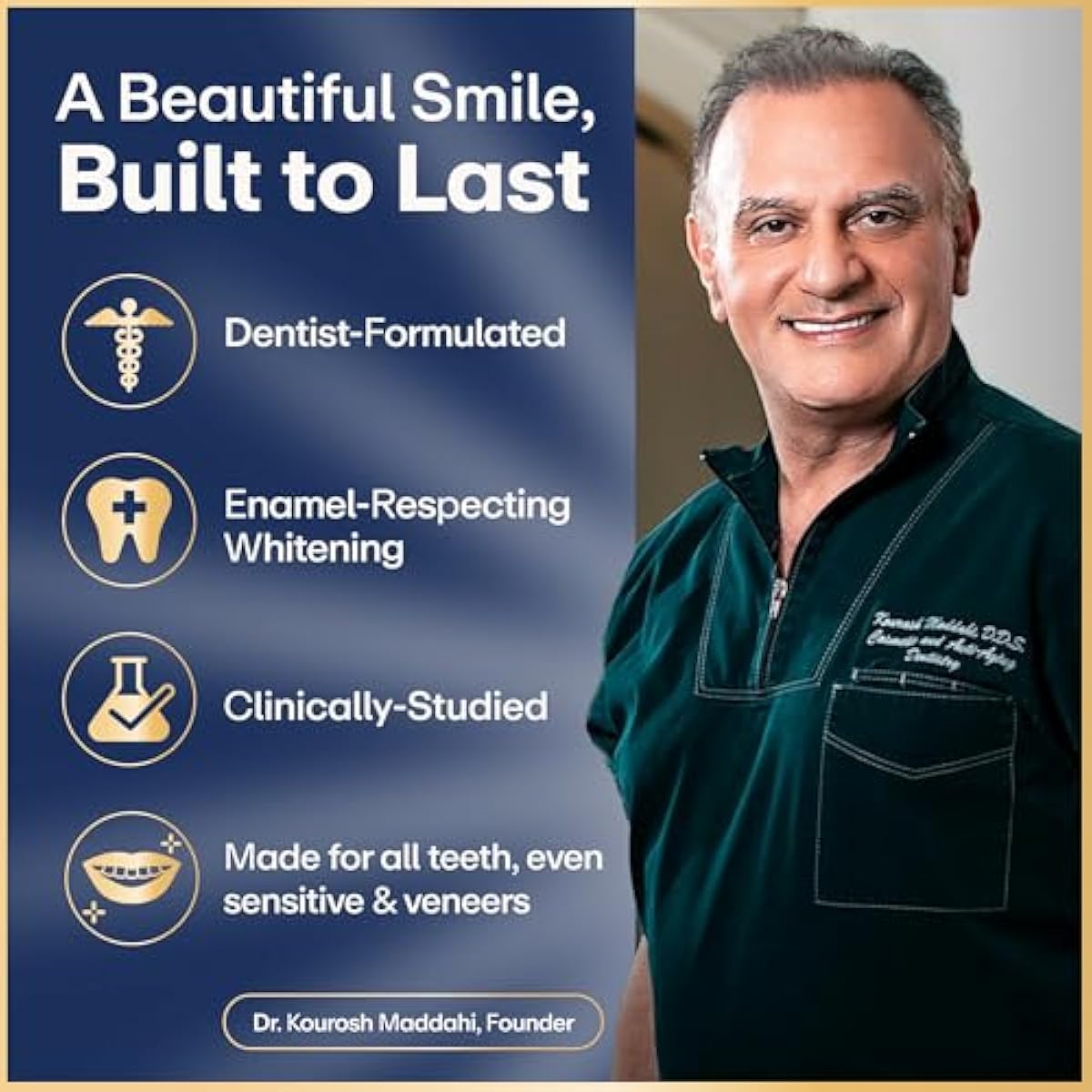 Lumineux Teeth Whitening Strips - 21 Treatments (3 Months) - Peroxide Free - Enamel Safe for Whiter Teeth - Whitening Without The Sensitivity - Dentist Formulated - Sensitivity