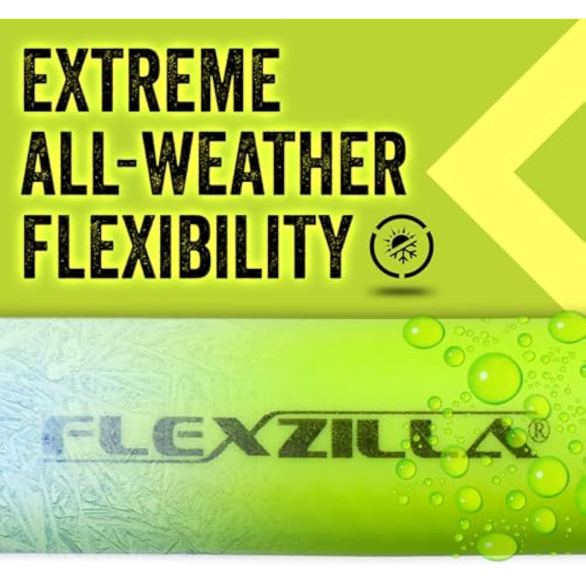 Flexzilla Garden Hose 5/8 in. x 50 ft., Lightweight All-Weather Water Hose, Durable and Flexible, Leak-Free Connections