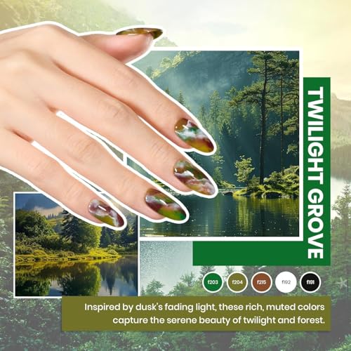 Beetles Gel Nail Polish Kit with U V Light - 80Pcs Color Enchantment 55 Colors Gel Polish Starter Kit with Base Top Coat DIY Nails Supply Stickers Manicure Tools Home Salon Gift for Women Teens Girls