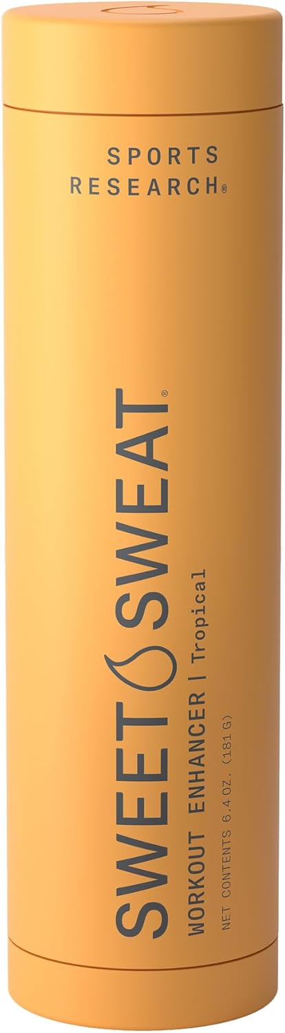 Sports Research Sweet Sweat Workout Enhancer Gel to Maximize Your Exercise & Sweat Faster - 6.4oz Stick