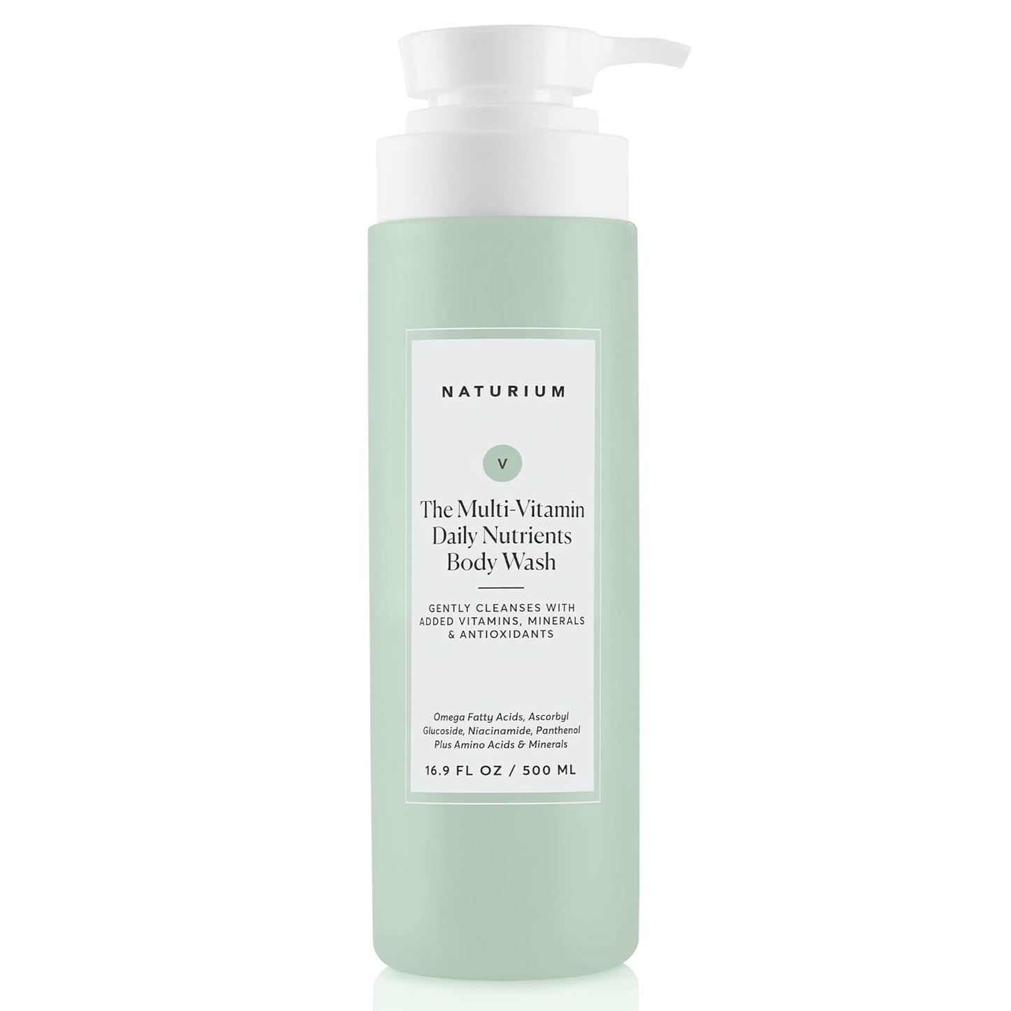 Naturium The Glow Getter Multi-Oil Hydrating Body Wash, Gentle Cleanser, 16.9 oz