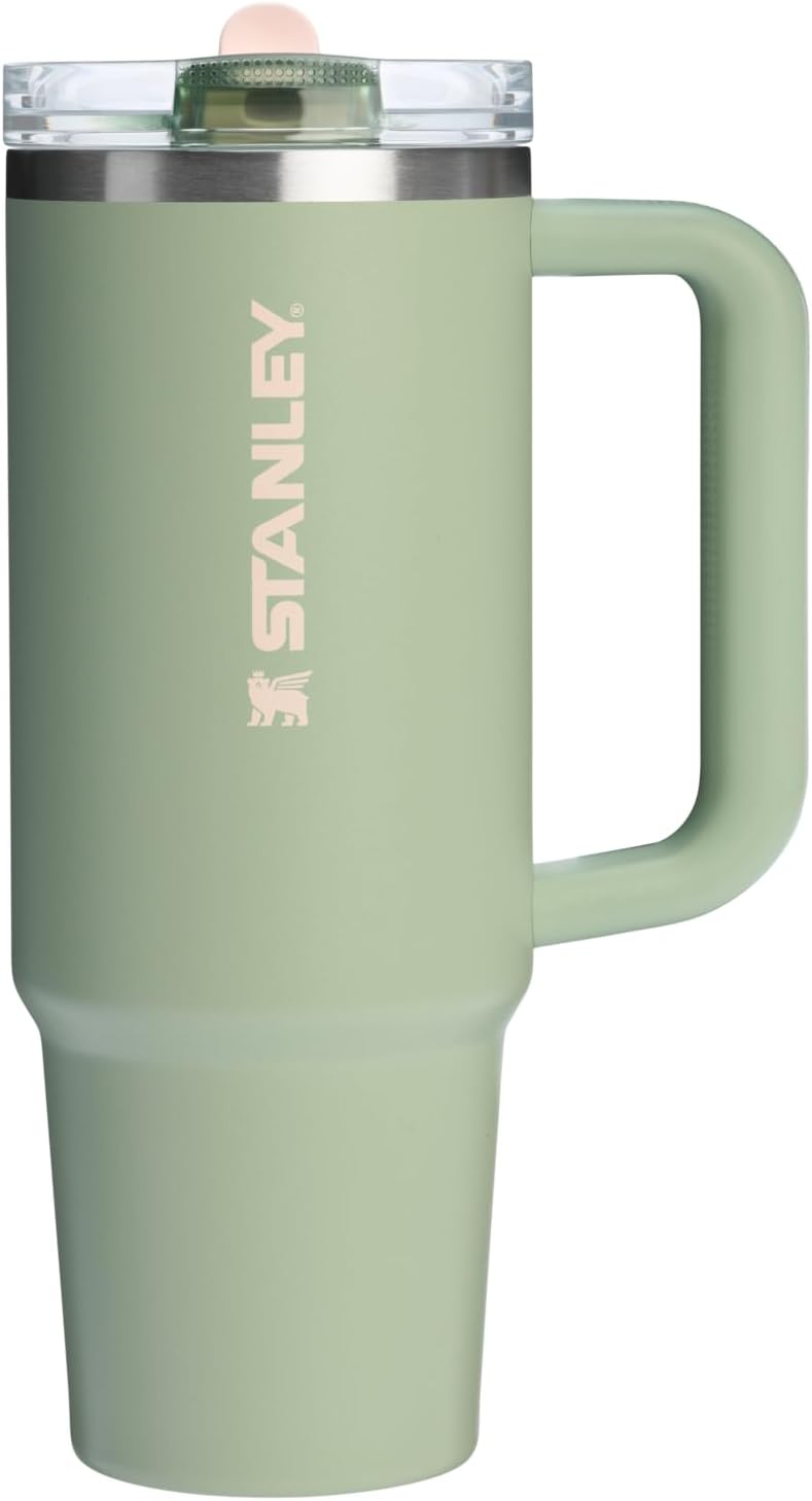 STANLEY Quencher ProTour Flip Straw Tumbler with Leakproof Lid | Built-In Straw & Handle | Cupholder Compatible for Travel | Insulated Stainless Steel Cup | BPA-Free