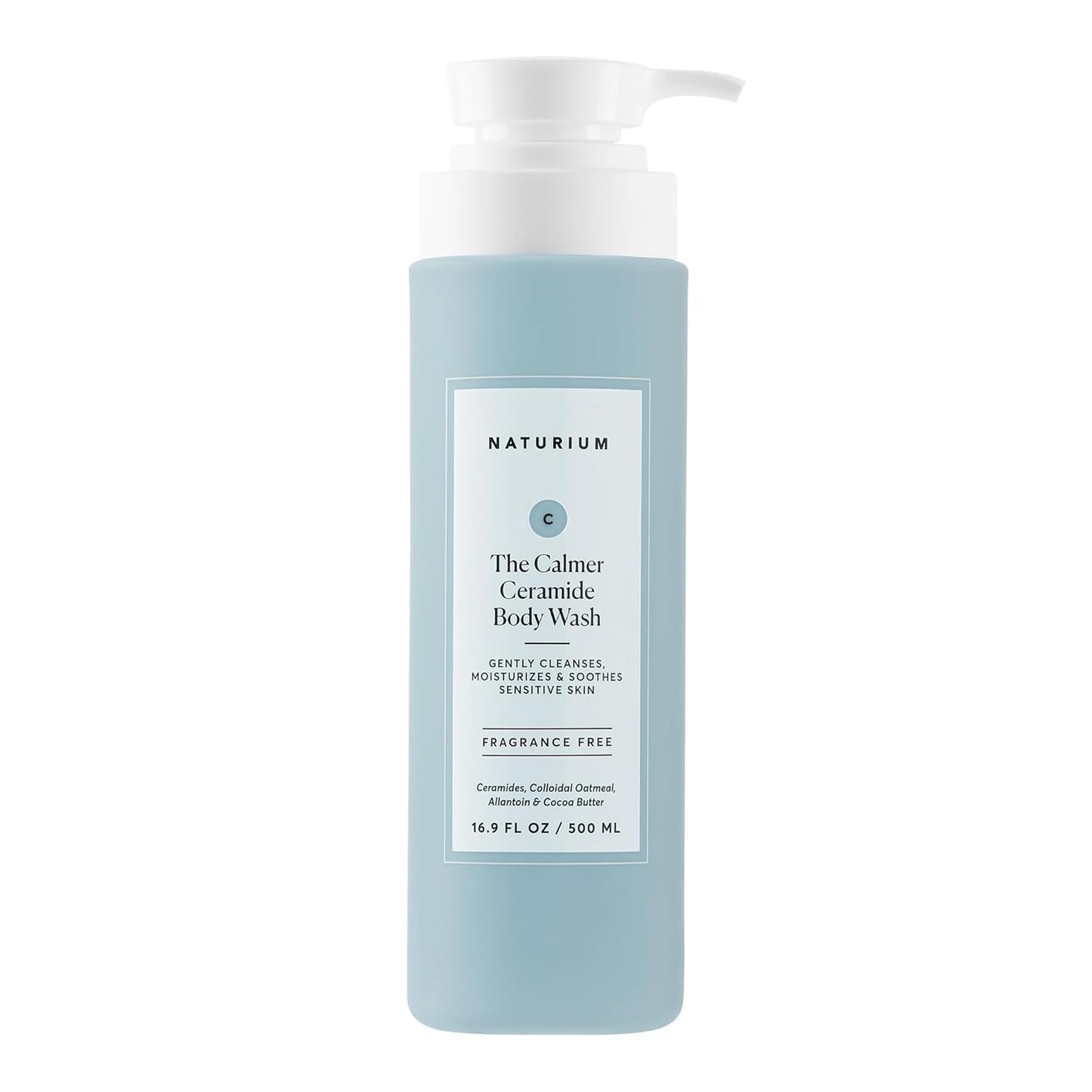 Naturium The Glow Getter Multi-Oil Hydrating Body Wash, Gentle Cleanser, 16.9 oz