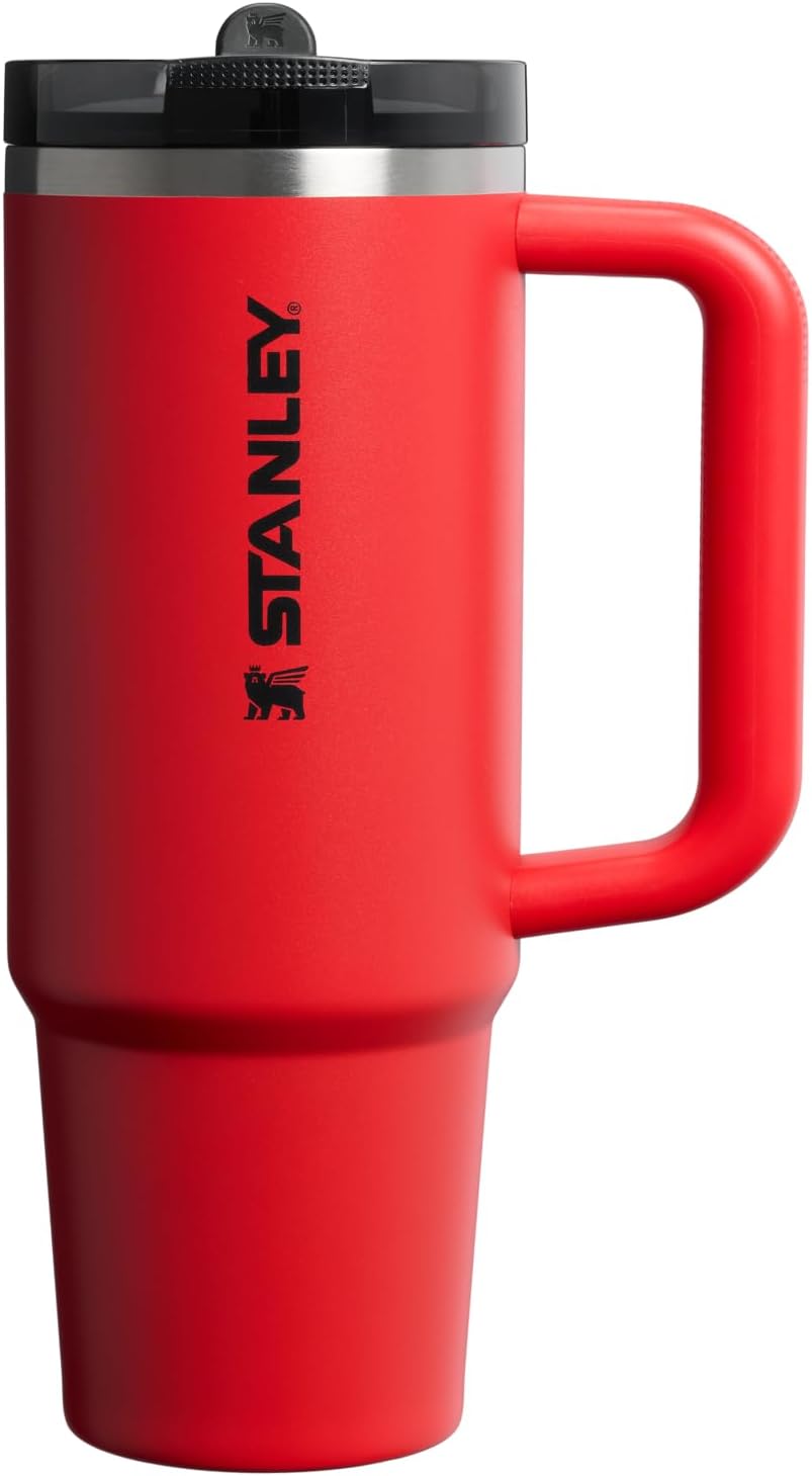 STANLEY Quencher ProTour Flip Straw Tumbler with Leakproof Lid | Built-In Straw & Handle | Cupholder Compatible for Travel | Insulated Stainless Steel Cup | BPA-Free