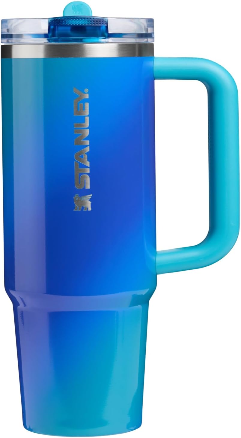 STANLEY Quencher ProTour Flip Straw Tumbler with Leakproof Lid | Built-In Straw & Handle | Cupholder Compatible for Travel | Insulated Stainless Steel Cup | BPA-Free