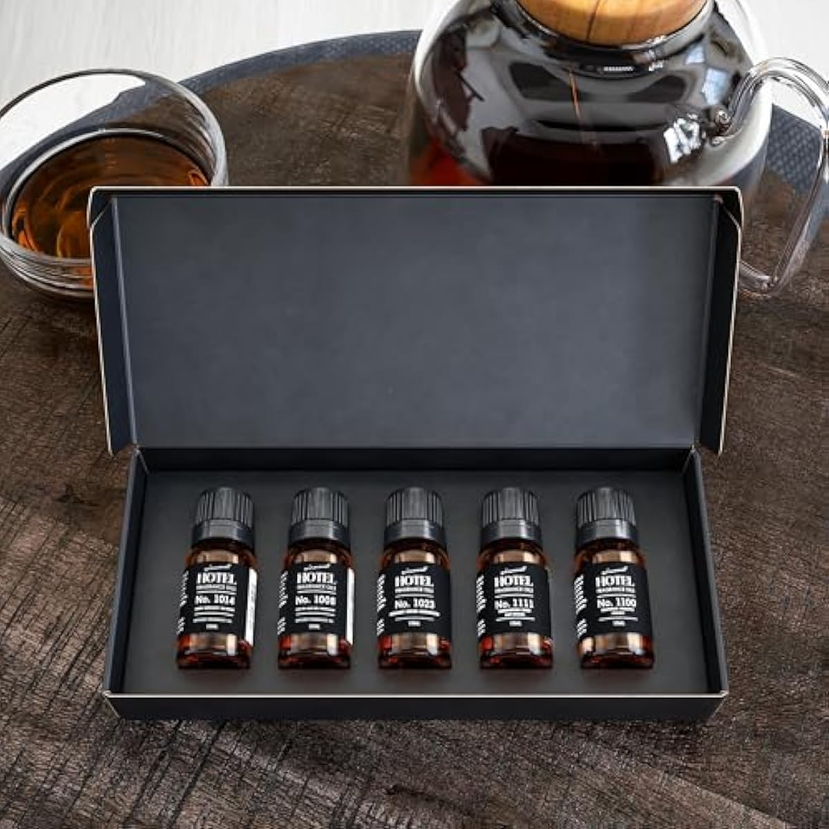 AirScent Hotel Diffuser Oil Gift Set - Buyers’ Best Picks - 10 mL, 0.34 fl oz Hotel Fragrance Oil Gift Set - Inspired by the Baccarat NYC, My Way and Capri Brezza and Other Hotel Scent Samples