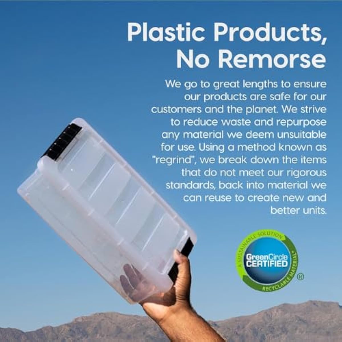 IRIS USA 13 QT Plastic Storage Box with Lid and Latches - 6 Pack - BPA-Free, See-Through Organizing Solution, Durable Nestable Stackable Containers, Secure Pull Handle - Clear