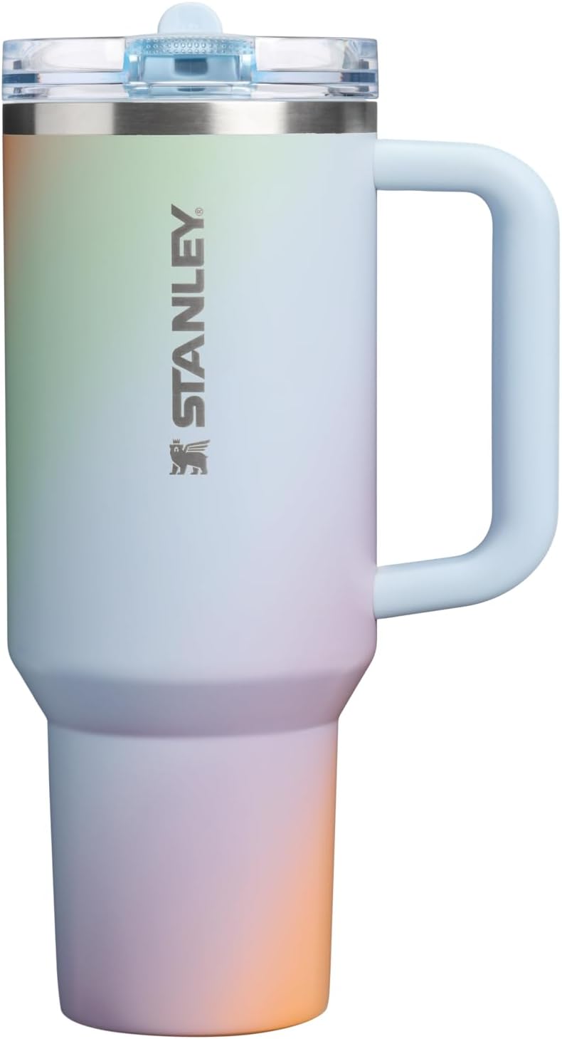 STANLEY Quencher ProTour Flip Straw Tumbler with Leakproof Lid | Built-In Straw & Handle | Cupholder Compatible for Travel | Insulated Stainless Steel Cup | BPA-Free