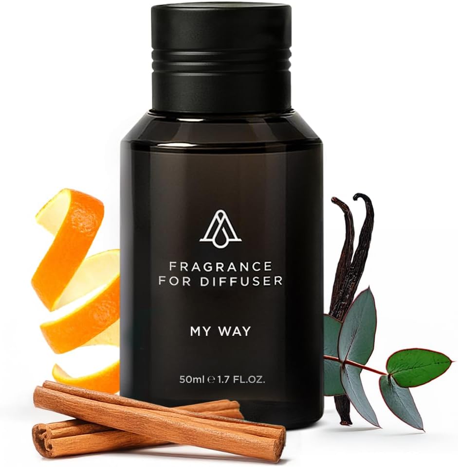 AromaPlan Hotel Scents Santal 5.07 Fl Oz (150ml), Home Luxury Aroma & Hotel Fragrance Diffuser Oil- Hotel Diffuser Oil for Aromatherapy- USA Made, Bigger Bottle, Bolder Aroma & Longer Lasting
